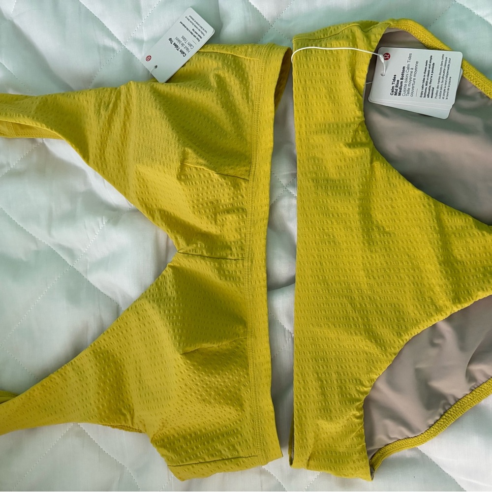 lululemon athletica Yellow Bikini